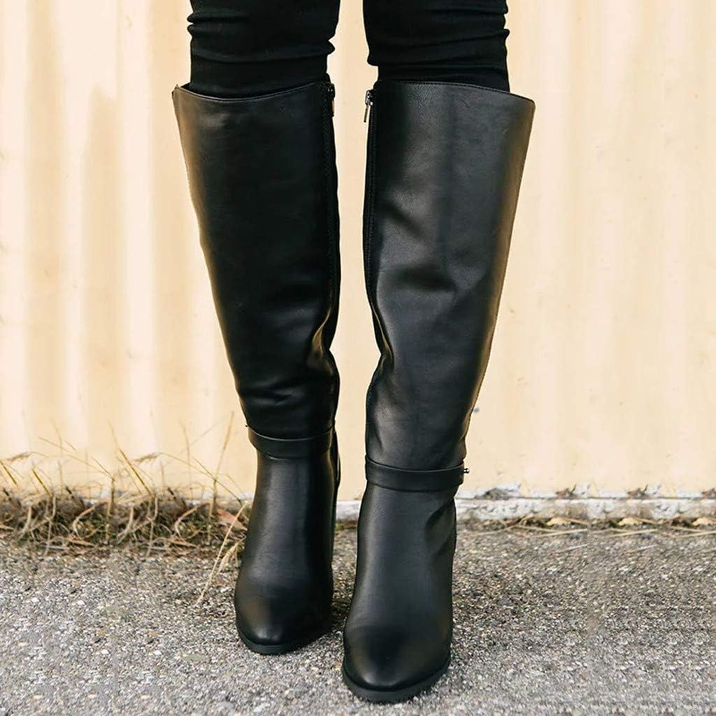 thigh high combat boots wide calf