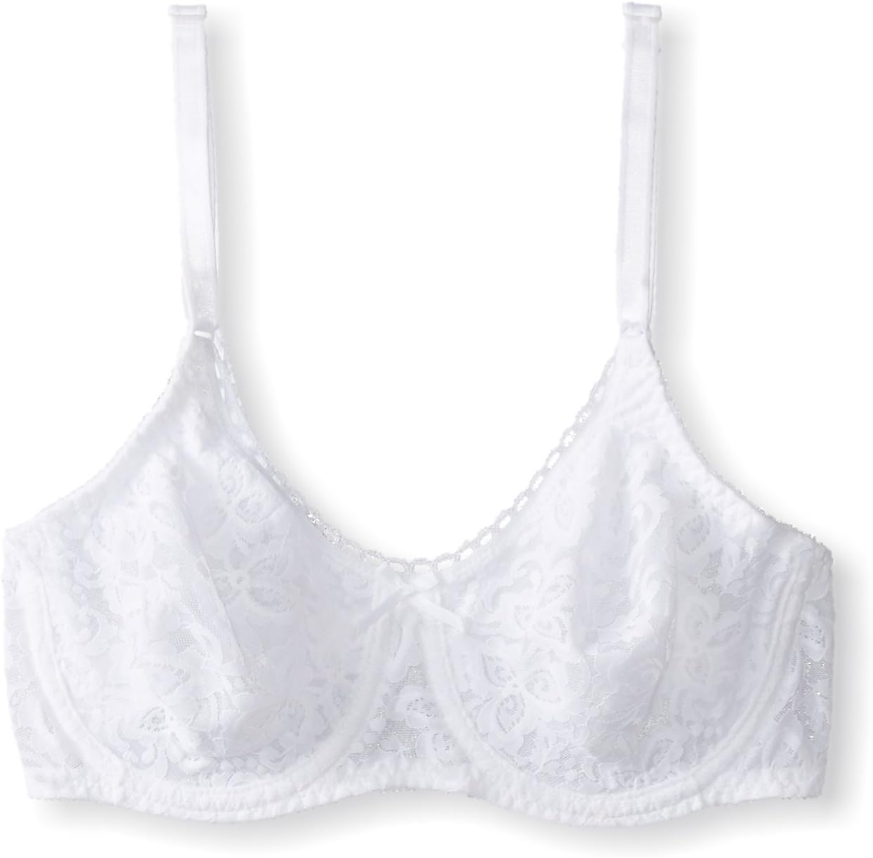 Bali Women's Lace and Smooth Underwire Bra #3432