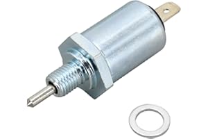 Mizoneparts M138477 Carburetor Fuel Shut off Solenoid 21188-2011 Compatible With John Deere GX325 GX345 LT180 LX277 X475 X520 X540 Compatible With Kawasaki FD590V FD671D FD711D FD731V FD750D FH531V