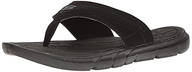 skechers flip flops mens memory foam