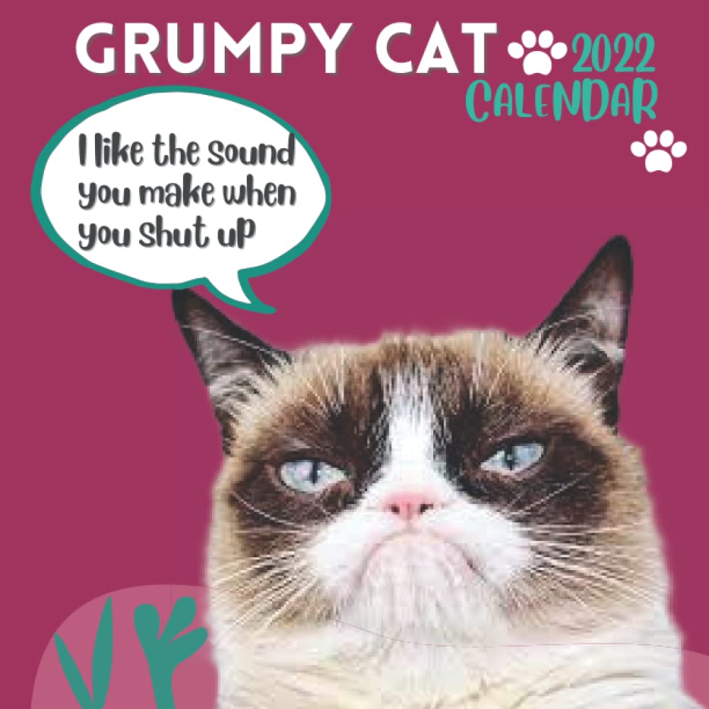 Grumpy Cat 2022 Calendar Grumpy Cat Calendar 2022: Squared Monthly Calendar Mini Planner January 2022  To December 2022 | Gift For Cat Person And Animal Lover | Classroom, Home,  Office: Creations, Nicetwichiyate: 9798780807889: Amazon.com: Books