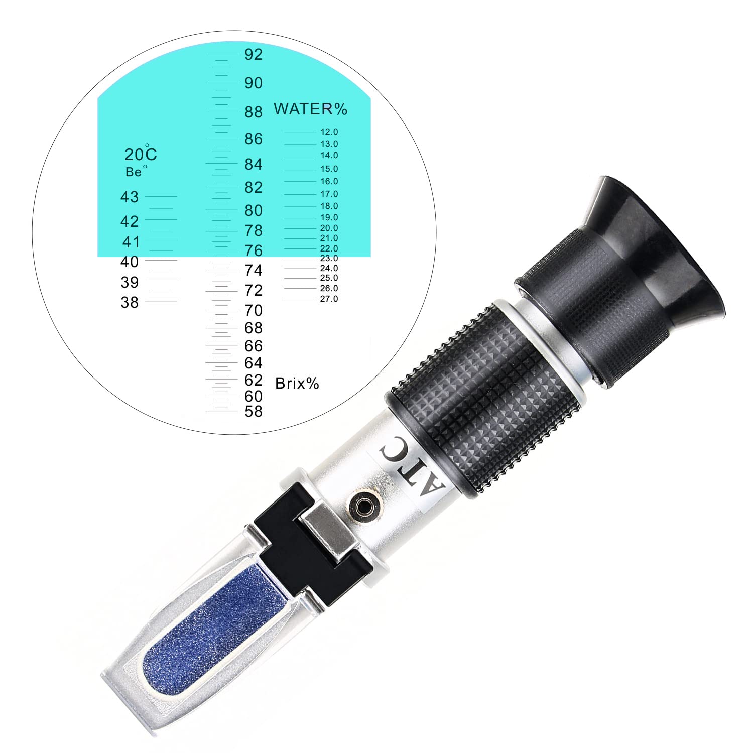 Mua Brix Meter Refractometer, LEERCHUANG Triple Scale Honey Tester