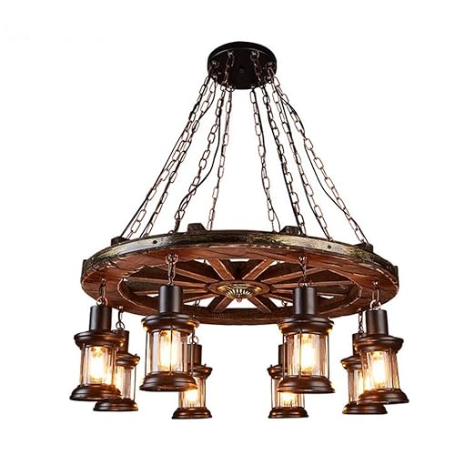 Poneyfreely Candelabro Vintage Creativo Candelabro De Madera
