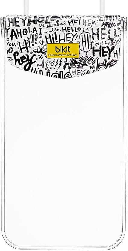 Amazon 日本正規代理店品 Bikit スマートフォン用ファッション防水ポーチ カジュアル ビッグ ネックストラップ付 レター Bk6470 家電 カメラ オンライン通販