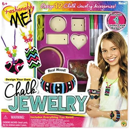 Fashionably Me Chalk Jewelry Activity Set