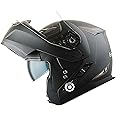 Martian Motorcycle Bluetooth Helmet Modular Flip up Full Face Dual Visor Integrated Bluetooth Intercom Headset