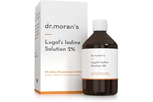DR. MORAN'S LUGOL'S Iodine 2% Solution | USP/PH. EUR. | 16.91oz | Made in Germany