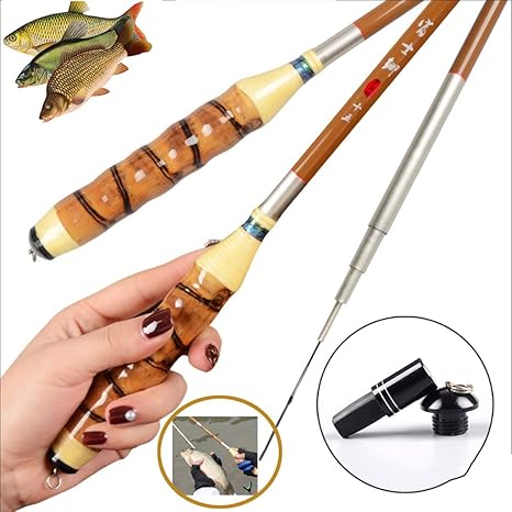 bamboo fishing pole amazon