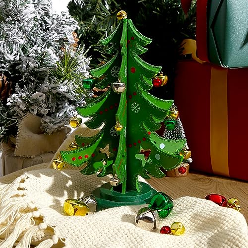 Shindel 250PCS Jingle Bells Bulk, Jingle Bells for Crafts Colorful Christmas Bells 4 Assorted Sizes for DIY Craft Christmas Birthday Wedding