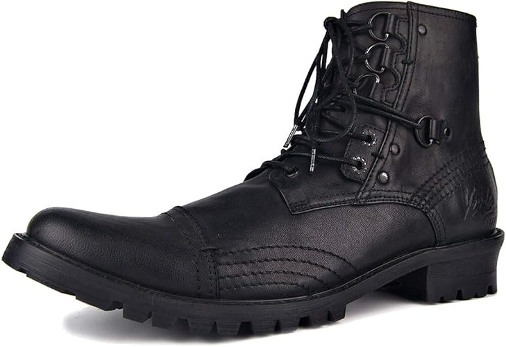 leather martin boots