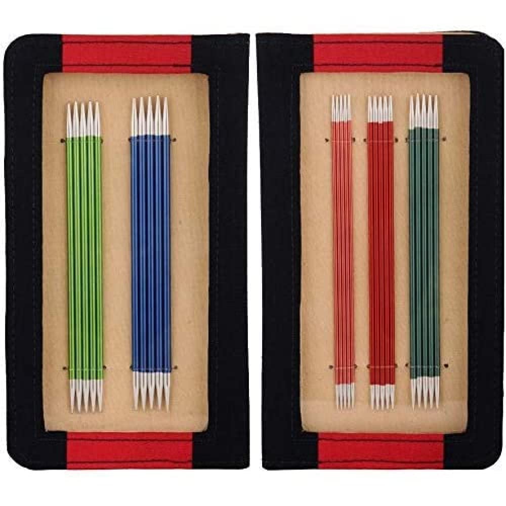 KnitPro Stricknadel Double Ended: Set: 15cm, Metal, 150