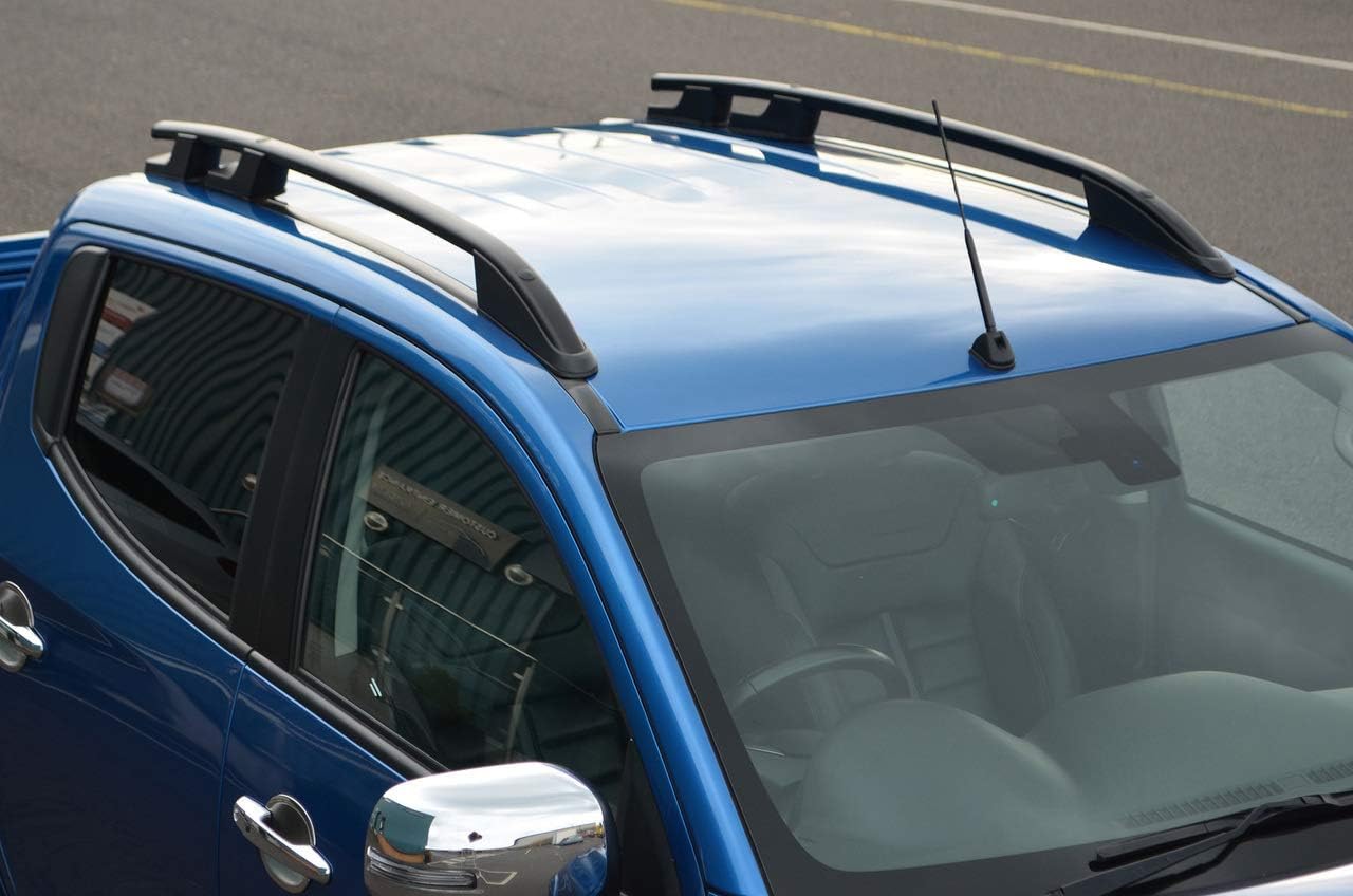 Kit Barres De Toit En Aluminium Pour Mitsubishi L200 (à Partir De 2015) - Installation Facile Sans Perçage, Finition Argentée, Renforcées - 11