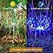 Solar Garden Lights Outdoor Decorative, 2 Pack Garden Decor Solar Lights Outdoor Waterproof, 2 Mode Solar Firework Lights Decorative with High Flexibility Copper Wire, for Outdoor, Patio, Yard
