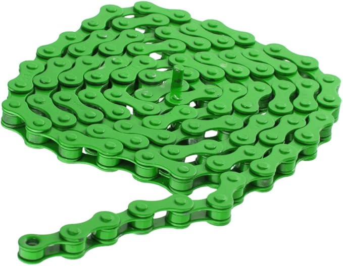 7 Colors Bike Chain Fixed Gear Track BMX Single Speed Chains 1/2