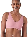 True & Co Womens True Body Lift V Neck Bra, Pale