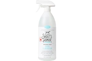 Skout's Honor Odor Eliminator - Plant-Powered Deodorizer for Offensive Pet Odors, Destroys Molecules On Contact - Biodegradable, Eco-Friendly, No Residue, 35 oz