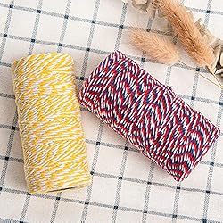 Twine String, 328 Feet Twine Rope, Twine Ribbon for