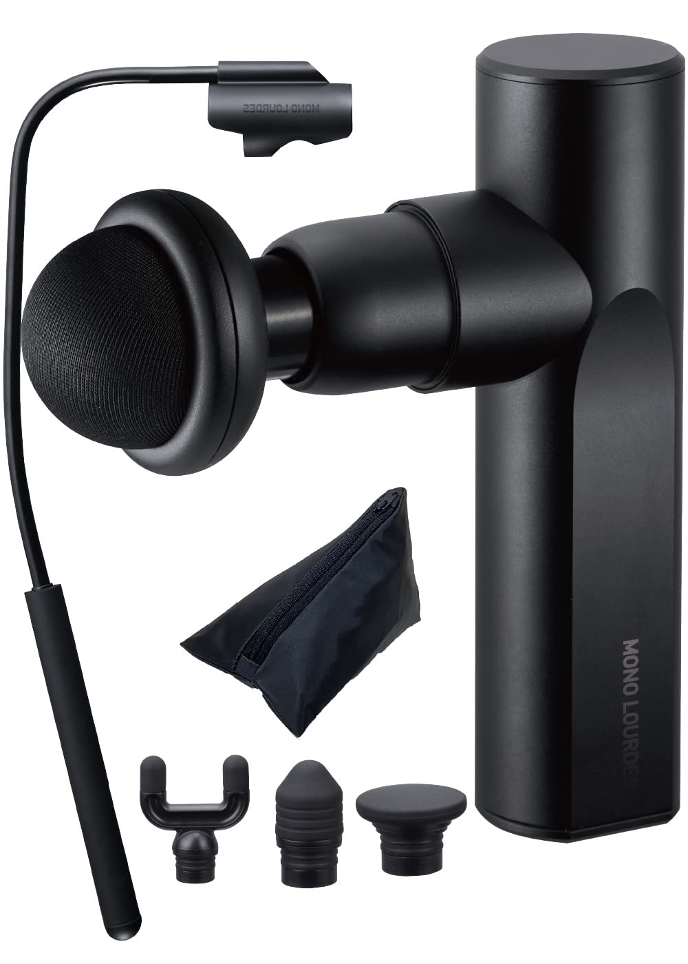 アテックス ATEX 筋膜リリースガン アームつき 肩 背中 小型 軽量 250g AX-HXL236bk ブラック商品画像