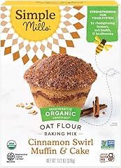 Simple Mills Muffin Roc Cinnamon Swirl Organic, 11.2 Ounce