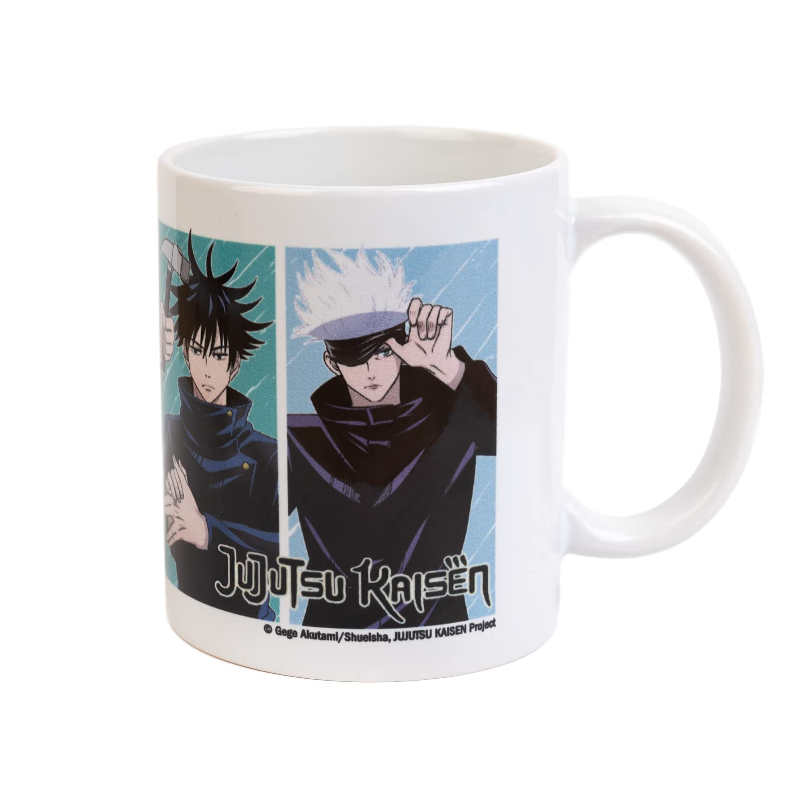 Grupo Erik Ceramic Mug - Jujutsu Kaisen Manga | 11.8 oz - 350 ml Coffee Mug Tea, Cool Mugs and Cups | Jujutsu Kaisen Gifts Under 10 Pounds