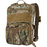 Tactical Expandable Hydration Backpack MOLLE Multi-purposed Airsoft Utility Bag for Travelling Hiking Hunting