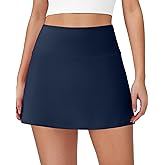AB-Eleven Skorts for Women Tennis Golf Skirt with Pockets Shorts High Waisted A Line Mini Skirts Athletic Workout Pickleball