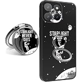 Dcwunk for Motorola Moto G 2026 Case 5G G Play 2025 Cute Black Silicone Slim Anti-Drop Shockproof Protective Soft Shockproof Phone Protective Covers (Upgraded Starlight Never Dies)