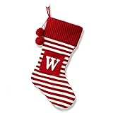 CRSMHLPK 20 Inches Initial Christmas Stocking