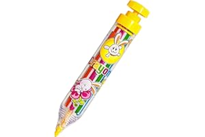 Huvqianu Kids Crayon,Gentle Drawing Pencil Supplies | Colorful Rotating Crayons,for Children Boy Girl Travel Class Home Schoo