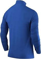 TCA Fusion Long Sleeve Top Men 1/4 Zip Running Golf Gym True Blue XXL view 4