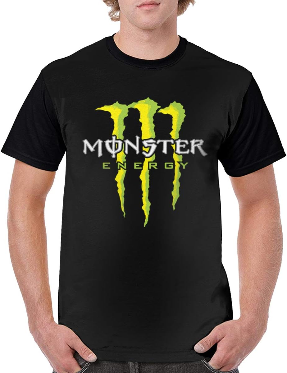Fanmyin01 Green-Energy-Logo Tee Men's 3D DIY Short Sleeves