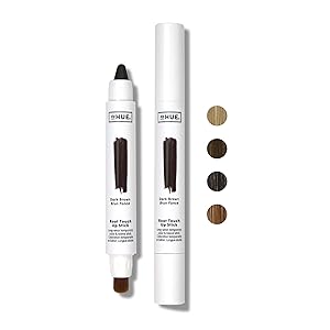 dpHUE Root Touch-Up Stick, Dark Brown - Temporary Hair Color & Blend Brush Stick - Instant, Natural-Looking Gray Root Coverage - Easy to Apply - Longwear, Sweat-Resistant Formula