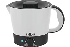 Salton Multipot Multicooker, Non-Stick for Easy Clean Up, Electric Hot Pot with Adjustable Temperature Control, Egg Holder, N