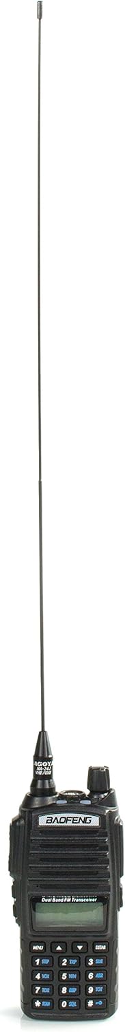 Authentic Genuine Nagoya NA-771 15.6-Inch Whip VHF/UHF (144/430Mhz) Antenna SMA-Female for BTECH and BaoFeng Radios: Electronics