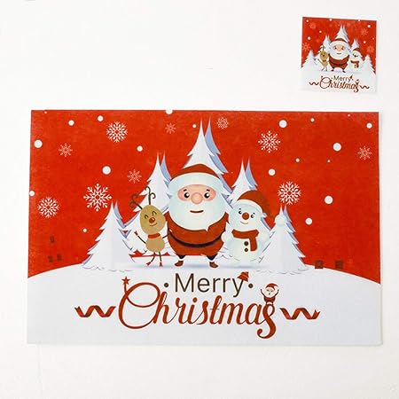 Pasti Di Natale.Ayue Stuoia Di Tabella Del Pasto Di Natale Creativo Ristorante Occidentale Tavolo Da Pranzo Cushion Cup 2 Set 3 Amazon It Casa E Cucina