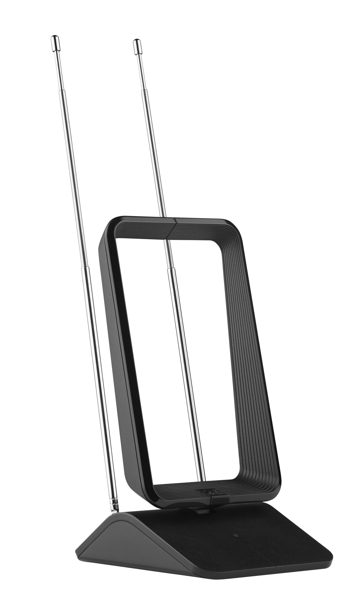 One For All Amplified Indoor Digital TV Aerial -5G Filter- Ready to receive Freeview and Analogue TV Signals within a range of 15 miles – Full HD Ready - HDTV Antenna – UHF/VHF – black - SV9460