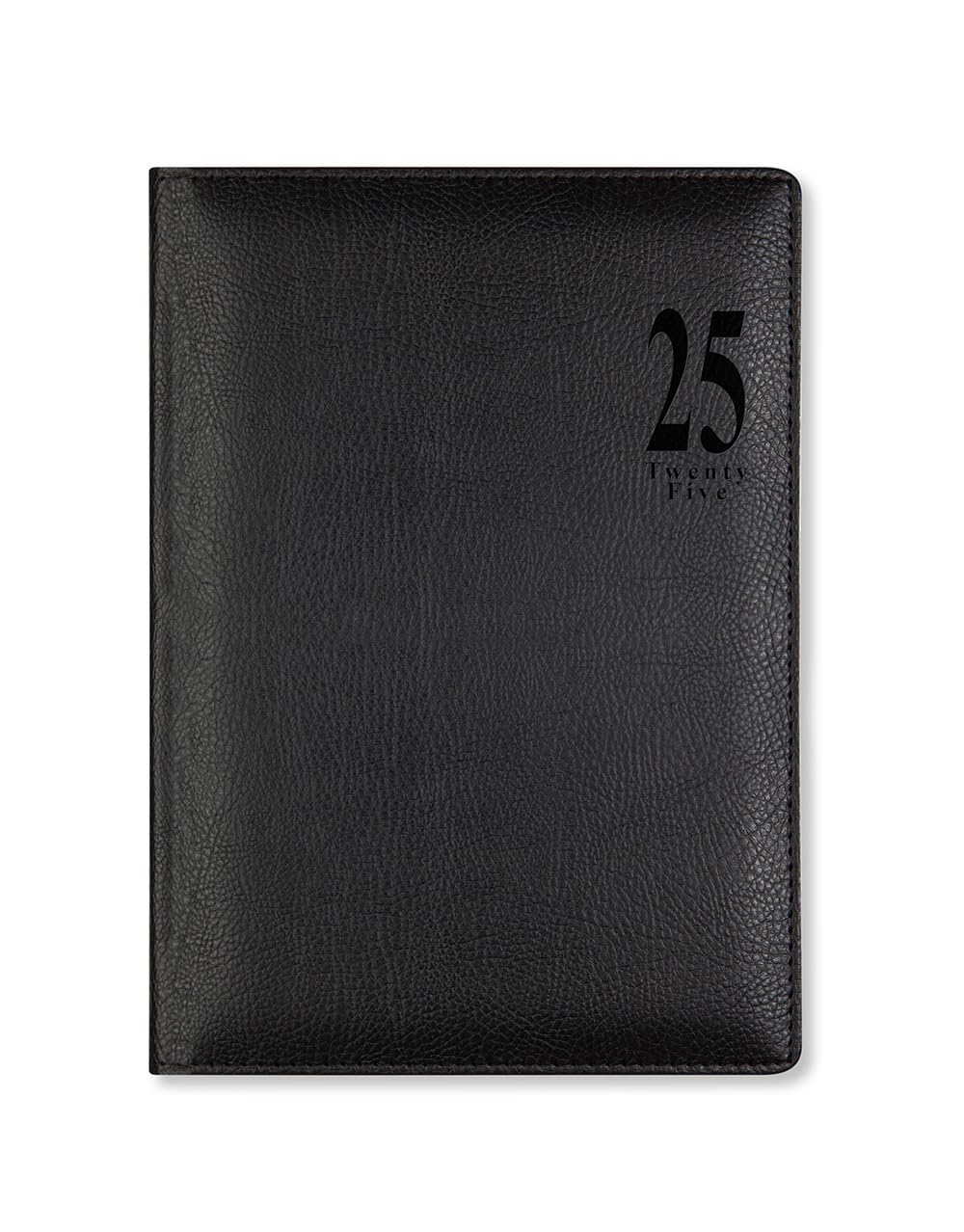 Letts of London Milano A5 week to view 2025 diary - black