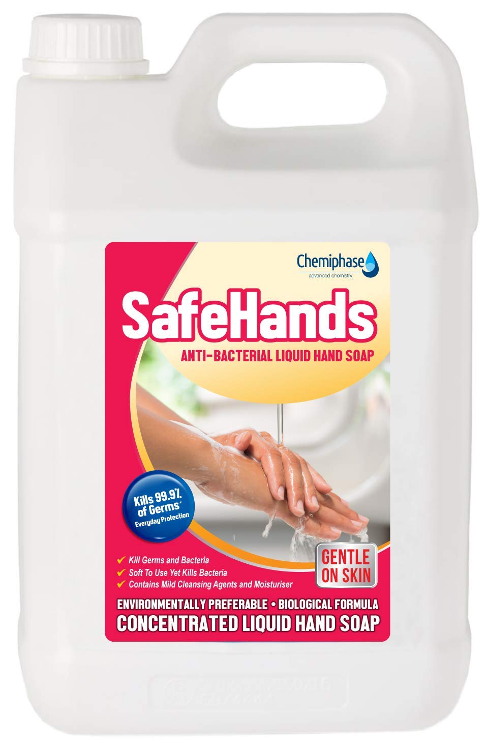 Safe Hands - Antibacterial Liquid Soap 5 Litres