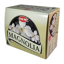 Magnolia Incense Cones and Cone Incense Burner