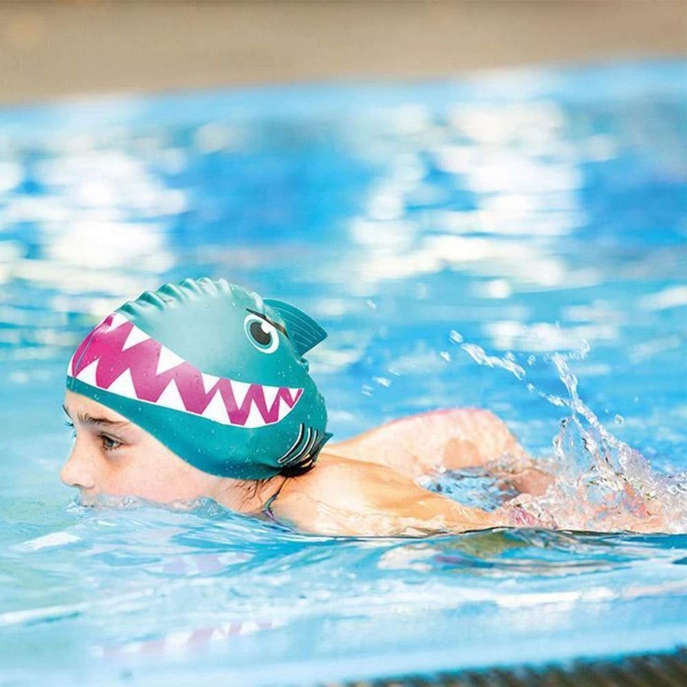 DONKEY Shark Bath & Shower Cap/Swim Cap Amazon.co.uk Kitchen & Home
