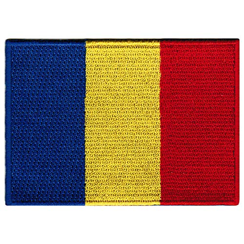 Romania Flag Embroidered Patch Romanian Iron-On National Emblem