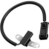 56027865AB Engine Crankshaft Position Sensor for Jeep Wrangler TJ 1996-2004 | Fits for Jeep Cherokee Wrangler TJ &amp; Dodge Dakota 1997 1998 1999 2000 2001 2002 2003 Replaces 56041819AA, 56027867AB, 5S1717