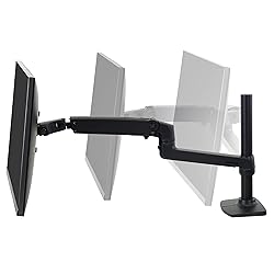 Ergotron – LX Monitor Arm, Single Monitor Desk