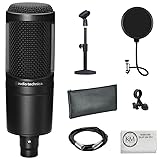 Audio-Technica AT2020 Cardioid Condenser Microphone