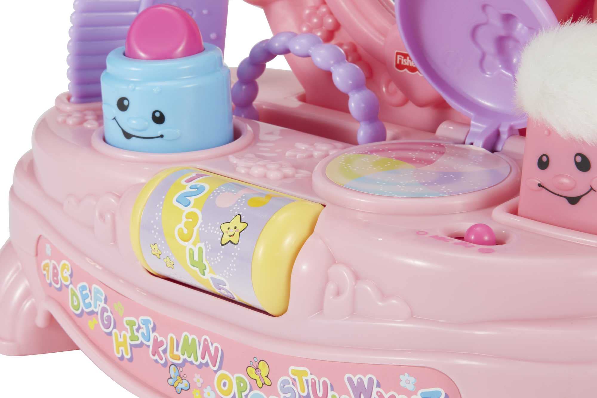 Fisher-Price Baby & Toddler Toy Laugh & Learn Magical Musical Mirror Pretend Vanity Set for Infants Ages 6+ Months (Amazon Exclusive)
