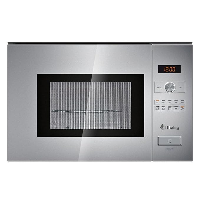 Balay 3WG365XIC - Microondas (1270W, 220-230V, 50 Hz, 59.4 cm, 31.9 cm, 38.2 cm) Plata