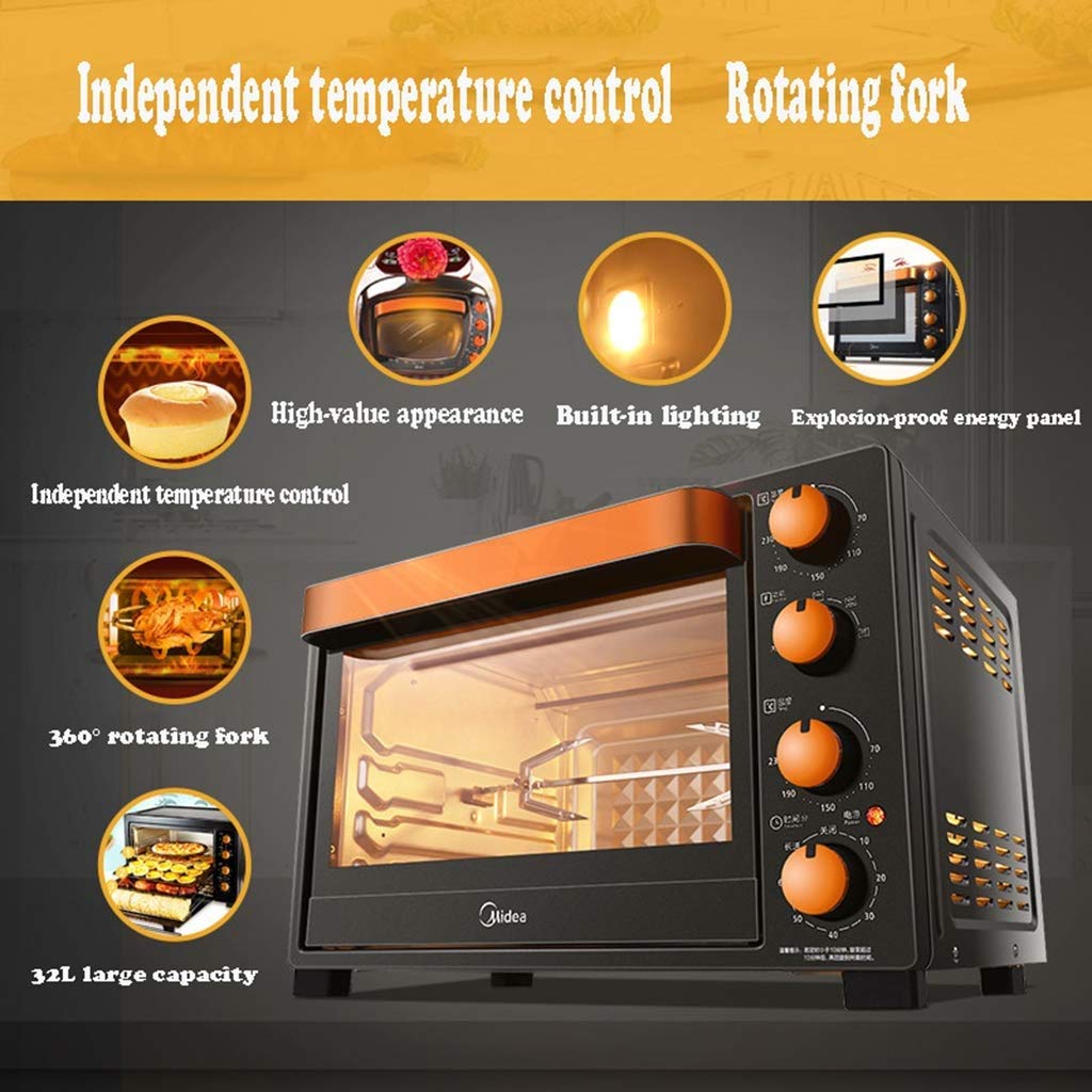 HIZLJJ Estilo Retro encimera Horno de microondas-Posición de ...