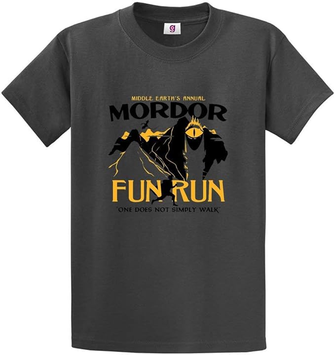mordor run t shirt