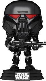 Funko Pop Star Wars The Child Mandalorian Dark Trooper Battle Vinyl Figure view 2