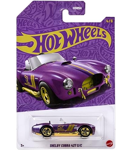 Amazon.com: HOT WHEELS 1991 #31 RED CLASSIC COBRA 7 SPOKE WHEELS